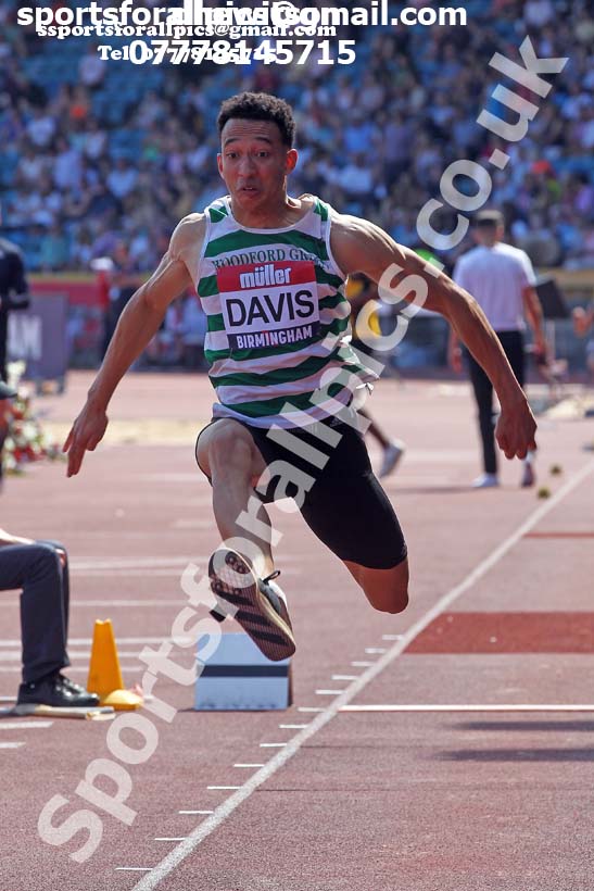 Mens triple jump, 2019 Muller British Championships, Alexander Stadium, Birmingham. Photo: David T. Hewitson/Sports for All Pics
